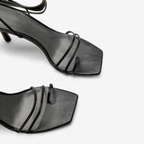 Fashion All-match Women's Retro Strappy High Heel Sandals