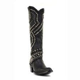 Women's Vintage Western Knee-High Cowgirl Boots