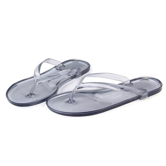 Summer Flat Crystal Jelly Beach Sandal Slippers