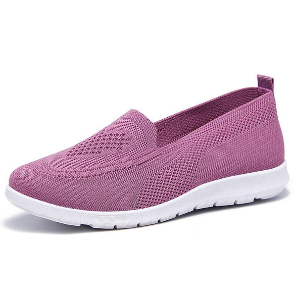 Casual Knitted Non-slip Mesh Flats