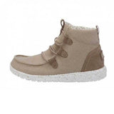 Casual Canvas Ankle Flat Boots