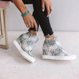 Women's Wedge Heel Casual Sneakers