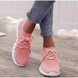Women's Hollow-out Flats Cloth Flat Heel Sneakers