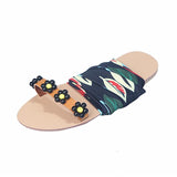 Bohemian Bow Tie Women Flat Sandals