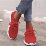 Women's Hollow-out Flats Cloth Flat Heel Sneakers