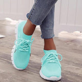 Women's Hollow-out Flats Cloth Flat Heel Sneakers