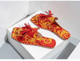 Flower Tassel Flat-heel Solid Color Women's Sandals And Slippers