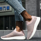 Women's Rhinestone Hollow-out Flats Cloth Flat Heel Sneakers