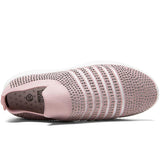 Women's Rhinestone Hollow-out Flats Cloth Flat Heel Sneakers