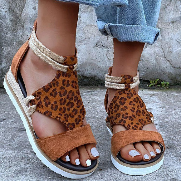 Summer Fish Mouth Bohemian Women's Sandals