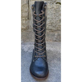 Women's Leather Warm Lace-up Comfortable Boots