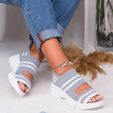 Women's Mesh Peep Toe Casual Sports Sandals
