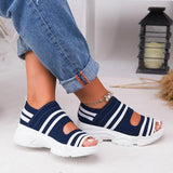 Women's Mesh Peep Toe Casual Sports Sandals