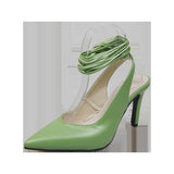 Sexy Stiletto Women's Sandals With Ankle Straps