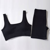 [Free Shiipping For 2PCS] Sexy Sports Short-sleeved Yoga Suit Fitness Suit